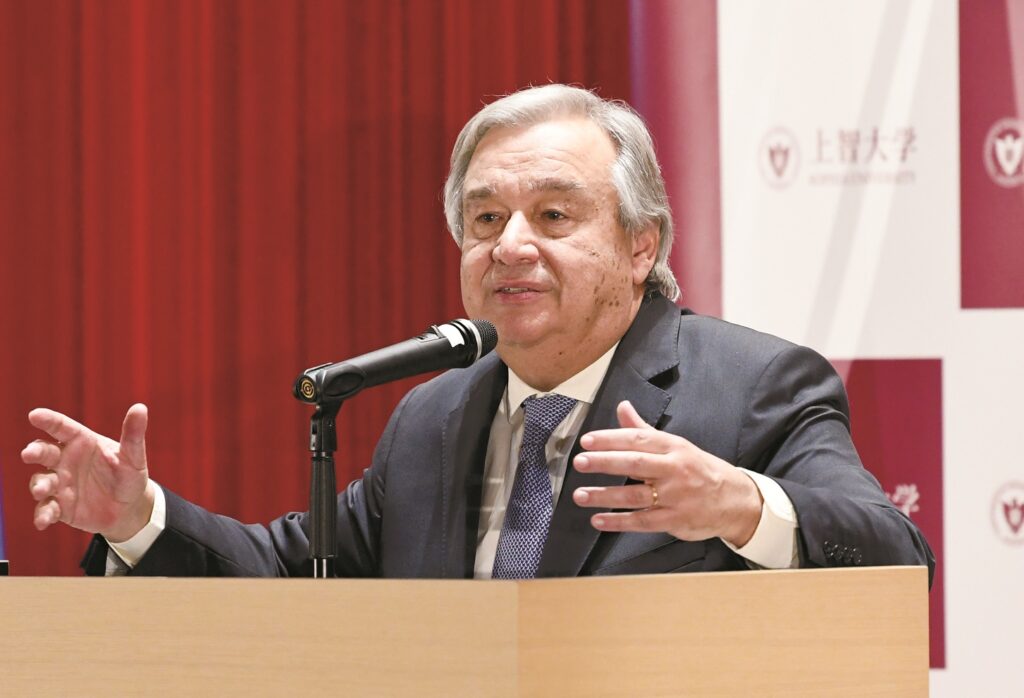 アントニオグテーレス国連事務総長