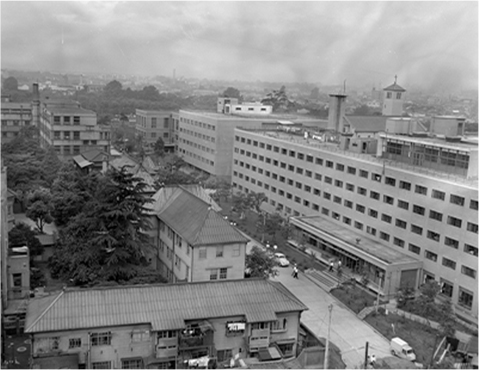 L号館、法学部校舎、上智会館