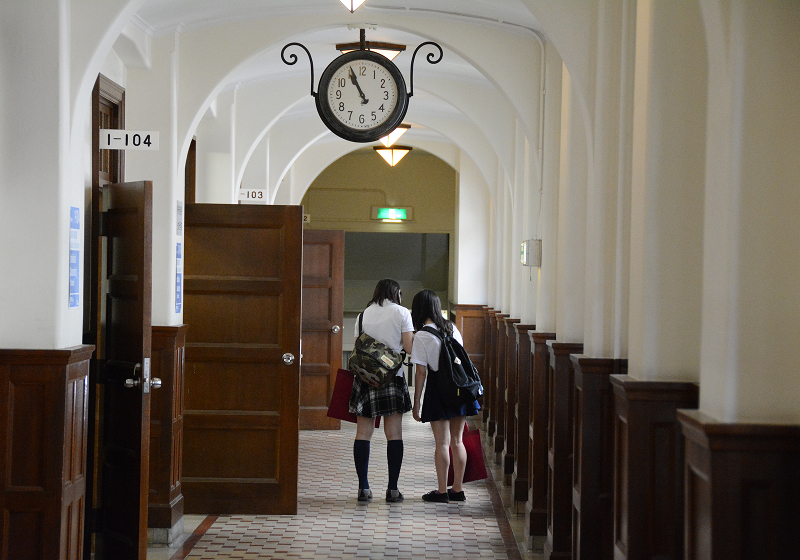 オープンキャンパス時の一コマ