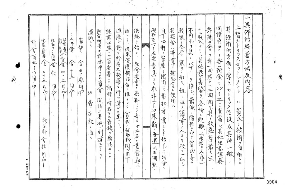 Report on the Mikawashima Settlement, 1932